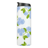 Blue Hydrangea Thermal Tumbler タンブラー (回転右)