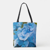 Blue Hydrangea Tote bag トートバッグ (裏面)