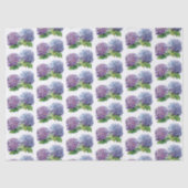 Blue Hydrangeas 薄葉紙 (正面)