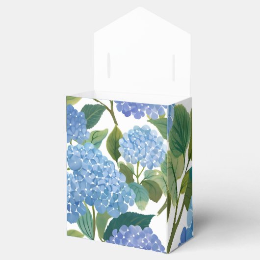 Blue Hydrangeas | Beautiful Floral フェイバーボックス (オープン)