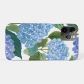 Blue Hydrangeas | Beautiful Floral Bush Case-Mate iPhoneケース (裏面(横))