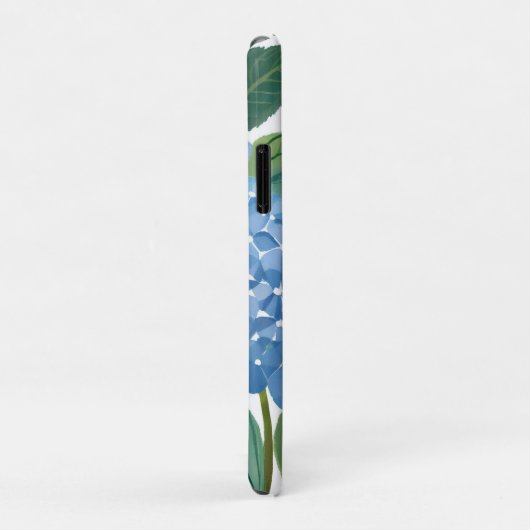 Blue Hydrangeas | Beautiful Floral Bush Case-Mate iPhoneケース (裏面/右)