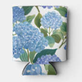 Blue Hydrangeas | Beautiful Floral Garden 缶クーラー (正面)