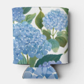 Blue Hydrangeas | Beautiful Floral Garden 缶クーラー (裏面)