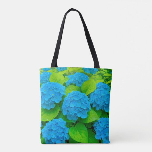 Blue Hydrangeas Tote Bag トートバッグ (裏面)