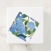 Blue Hydrangeas Watercolor Floral フェイバータグ (インサイチュ)