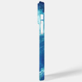 Blue Ice Dragon & Magic Wizard in Dragons Domain Case-Mate iPhoneケース (裏面 / 左)