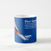 Blue Impulse Japan Air Self-Defense Force (JASDF) コーヒーマグカップ (中央)