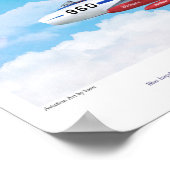 Blue Impulse Japan Air Self-Defense Force (JASDF) ポスター (角)