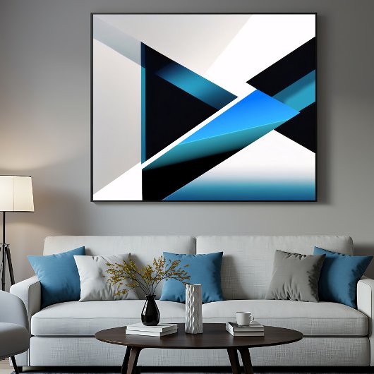 Blue Intersection ポスター