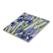 Blue Iris Blossoms タイル (側面)