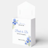 Blue Iris Bride to Be Something Blue Bridal Shower フェイバーボックス (オープン)