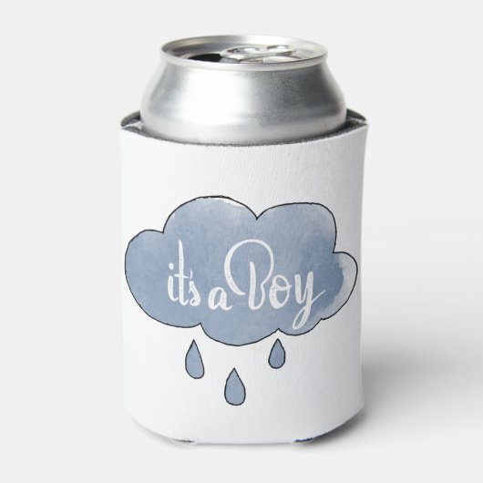 Blue Its a Boy Writhic It's a Boy Art Gender 缶クーラー (缶正面)