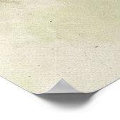 Blue Jayバードウォーター色イラストレーションポスター ポスター (角)