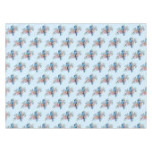 Blue Jay春の花 テーブルクロス (正面(横))