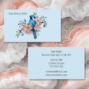 Blue Jay春の花 名刺