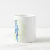 Blue jay水色絵を描's コーヒーマグカップ (中央)