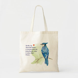 Blue jay水色絵を描's トートバッグ