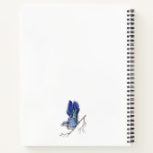 Blue jay水色絵を描's ノートブック (裏面)
