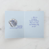 Blue Jay 8883 -カスタマイズ任意の大事な行事 カード (内部)