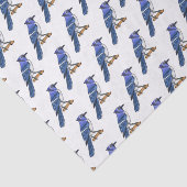 Blue jay bird cartoonイラストレーション 薄葉紙 (詳細)