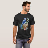 Blue Jay Bird   Cute Birds Animal   Graphic Tシャツ (正面フル)