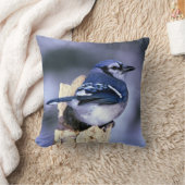 Blue Jay Bird lovers クッション (ブランケット)