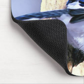Blue Jay Bird lovers マウスパッド (コーナー)