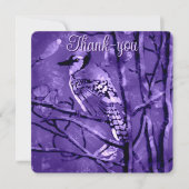Blue Jay Bird Pink Abstract Art Personalized (正面)