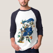 Blue Jay by John James Audubon Tシャツ (正面)