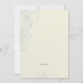 Blue Jay Companity Card 招待状 (裏面)