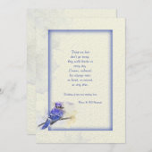 Blue Jay Companity Card 招待状 (正面/裏面)