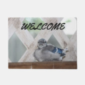 Blue Jay Doormat ドアマット (正面)