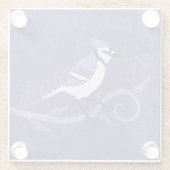 Blue Jay Glass Coaster ガラスコースター (裏面)