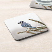 Blue Jay in Winter コースター (左側)