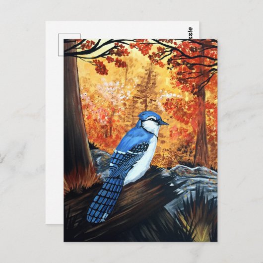 Blue Jay Life ポストカード (正面/裏面)