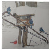 Blue Jays at Breakfast タイル (正面)