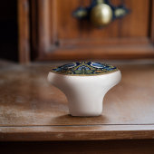 Blue Jays Bird Ceramic Pull Knob セラミックノブ