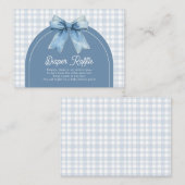 Blue Jean Baby Baby Shower Enclosure Card エンクロージャーカード (正面/裏面)