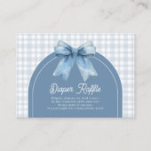 Blue Jean Baby Baby Shower Enclosure Card エンクロージャーカード (正面)