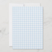 Blue Jean Baby Baby Shower Invitation 招待状 (裏面)