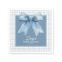 Blue Jean Baby Baby Shower Paper Napkin