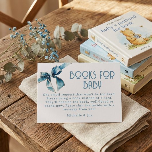 Blue Jean Baby Books For Baby Enclosure Card エンクロージャーカード