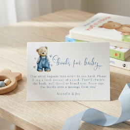 Blue Jean Baby Books For Baby Enclosure Card エンクロージャーカード