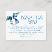 Blue Jean Baby Books For Baby Enclosure Card エンクロージャーカード (正面)