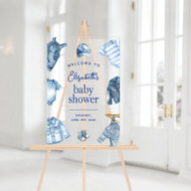Blue Jean Baby Denim Themed Baby Shower Welcome
