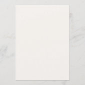 Blue Jean Baby On The Way Boy Baby Shower 招待状 (裏面)