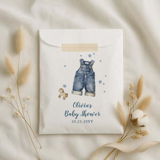 Blue Jean Baby Shower フェイバーバッグ