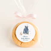Blue Jean Baby Shower ラウンドシール