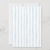 Blue Jean Baby Shower 招待状 (裏面)